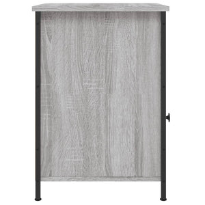 Κομοδίνο Γκρι Sonoma 40 x 42 x 60 εκ. από Επεξεργασμένο Ξύλο