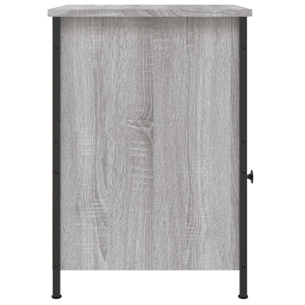 Κομοδίνο Γκρι Sonoma 40 x 42 x 60 εκ. από Επεξεργασμένο Ξύλο
