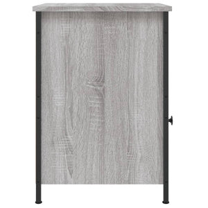 Κομοδίνο Γκρι Sonoma 40 x 42 x 60 εκ. από Επεξεργασμένο Ξύλο