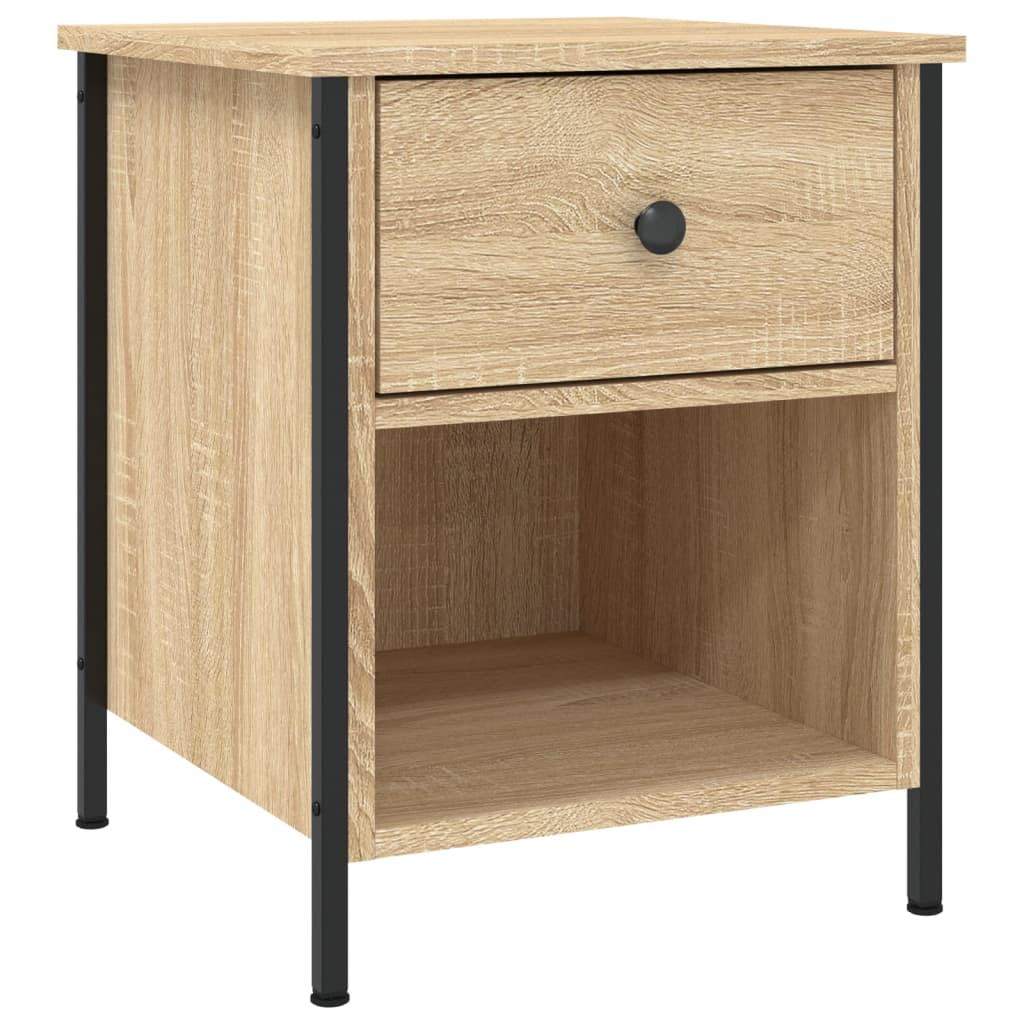 Κομοδίνο Sonoma Δρυς 40 x 42 x 50 εκ. από Επεξεργασμένο Ξύλο
