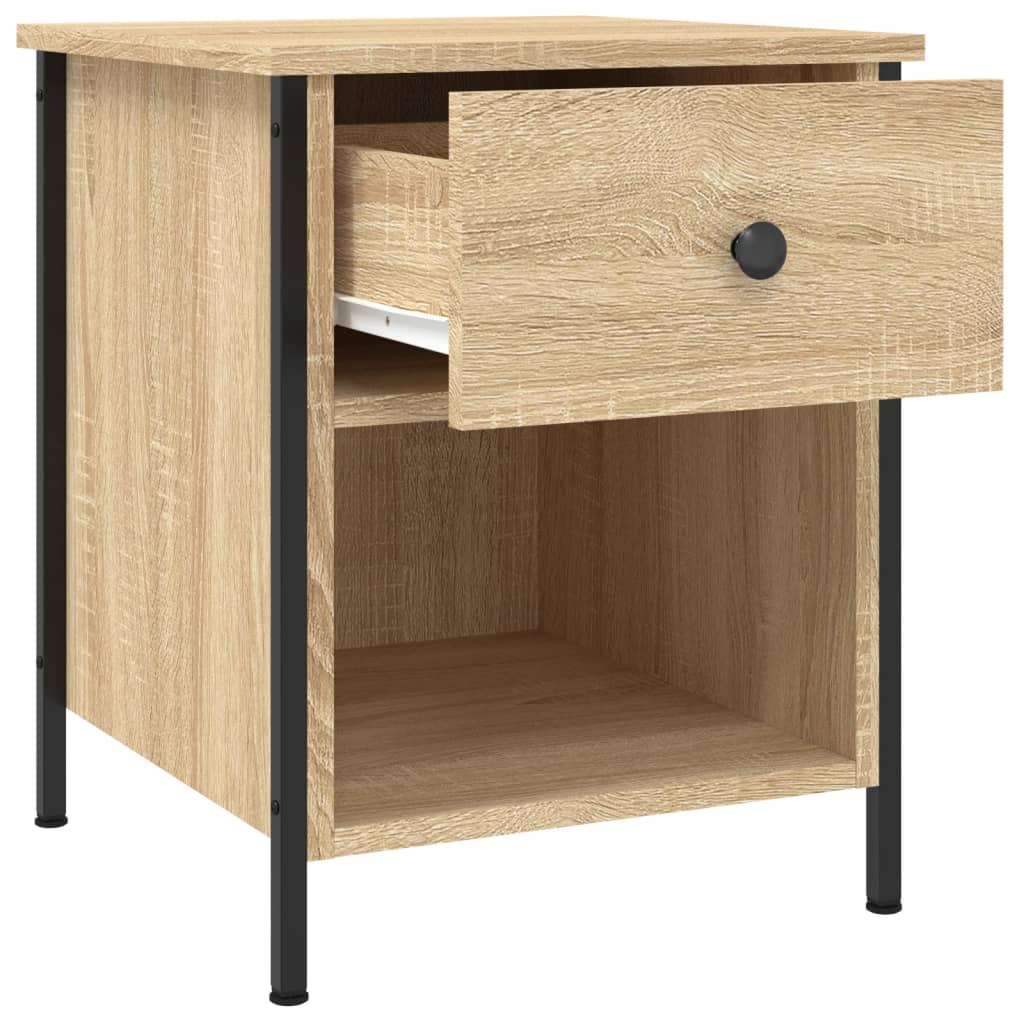 Κομοδίνο Sonoma Δρυς 40 x 42 x 50 εκ. από Επεξεργασμένο Ξύλο