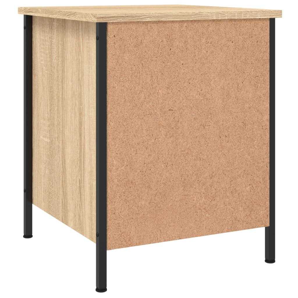 Κομοδίνο Sonoma Δρυς 40 x 42 x 50 εκ. από Επεξεργασμένο Ξύλο