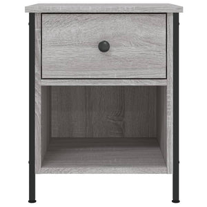 Κομοδίνο Γκρι Sonoma 40 x 42 x 50 εκ. από Επεξεργασμένο Ξύλο