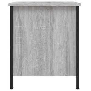 Κομοδίνα 2 Τεμ. Γκρι Sonoma 40x42x50 εκ. από Επεξεργασμένο Ξύλο