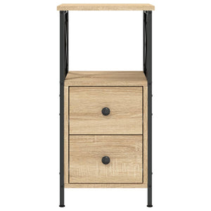 Κομοδίνο Sonoma Δρυς 34 x 35,5 x 70 εκ. από Επεξεργασμένο Ξύλο - Pakobazaar