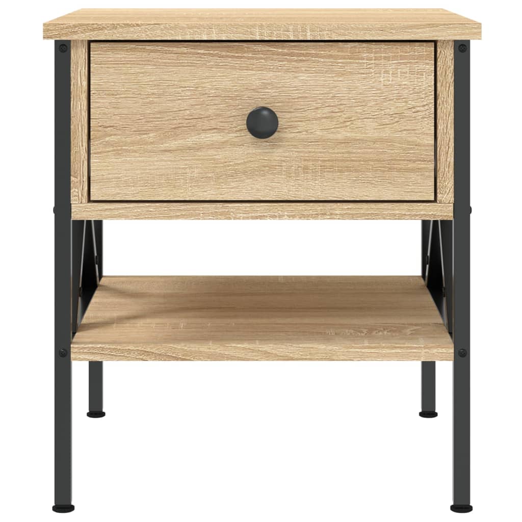 Κομοδίνο Sonoma Δρυς 40 x 42 x 45 εκ. από Επεξεργασμένο Ξύλο