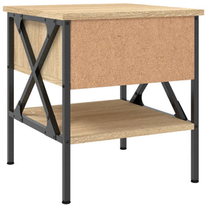 Κομοδίνα 2 τεμ. Sonoma Δρυς 40x42x45 εκ. από Επεξεργασμένο Ξύλο