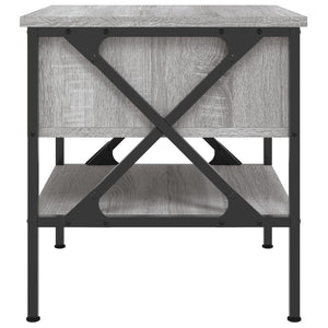 Κομοδίνο Γκρι Sonoma 40 x 42 x 45 εκ. από Επεξεργασμένο Ξύλο