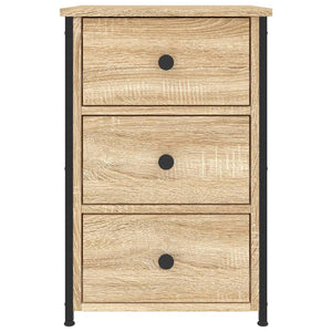 Κομοδίνα 2 τεμ. Sonoma Δρυς 40 x 36 x 60 εκ. Επεξεργασμένο Ξύλο