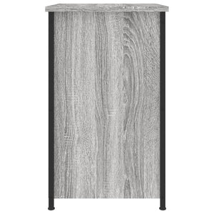Κομοδίνο Γκρι Sonoma 40x36x60 εκ. από Επεξεργασμένο Ξύλο - Pakobazaar
