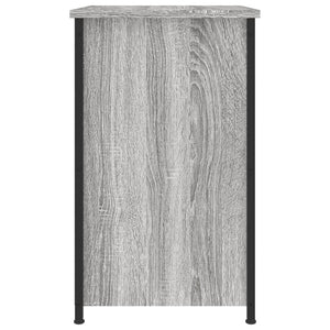 Κομοδίνα 2 τεμ. Γκρι Sonoma 40x36x60 εκ. από Επεξεργασμένο Ξύλο - Pakobazaar