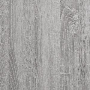 Κομοδίνα 2 τεμ. Γκρι Sonoma 40x36x60 εκ. από Επεξεργασμένο Ξύλο - Pakobazaar
