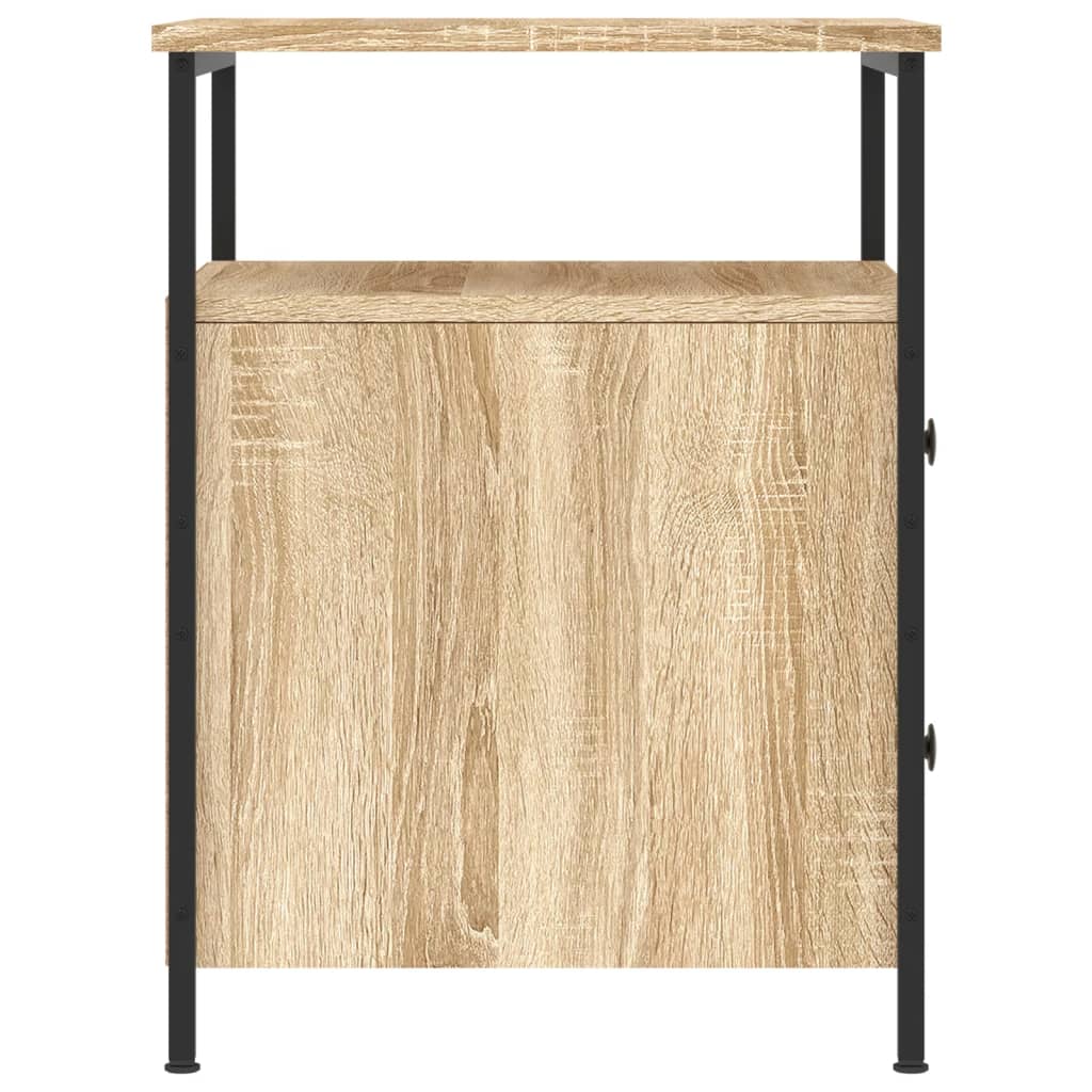 Κομοδίνα 2 τεμ. Sonoma Δρυς 44x45x60 εκ. από Επεξεργασμένο Ξύλο