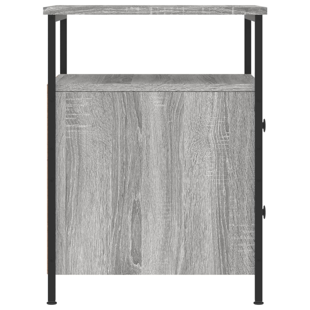 Κομοδίνο Γκρι Sonoma 44 x 45 x 60 εκ. από Επεξεργασμένο Ξύλο - Pakobazaar