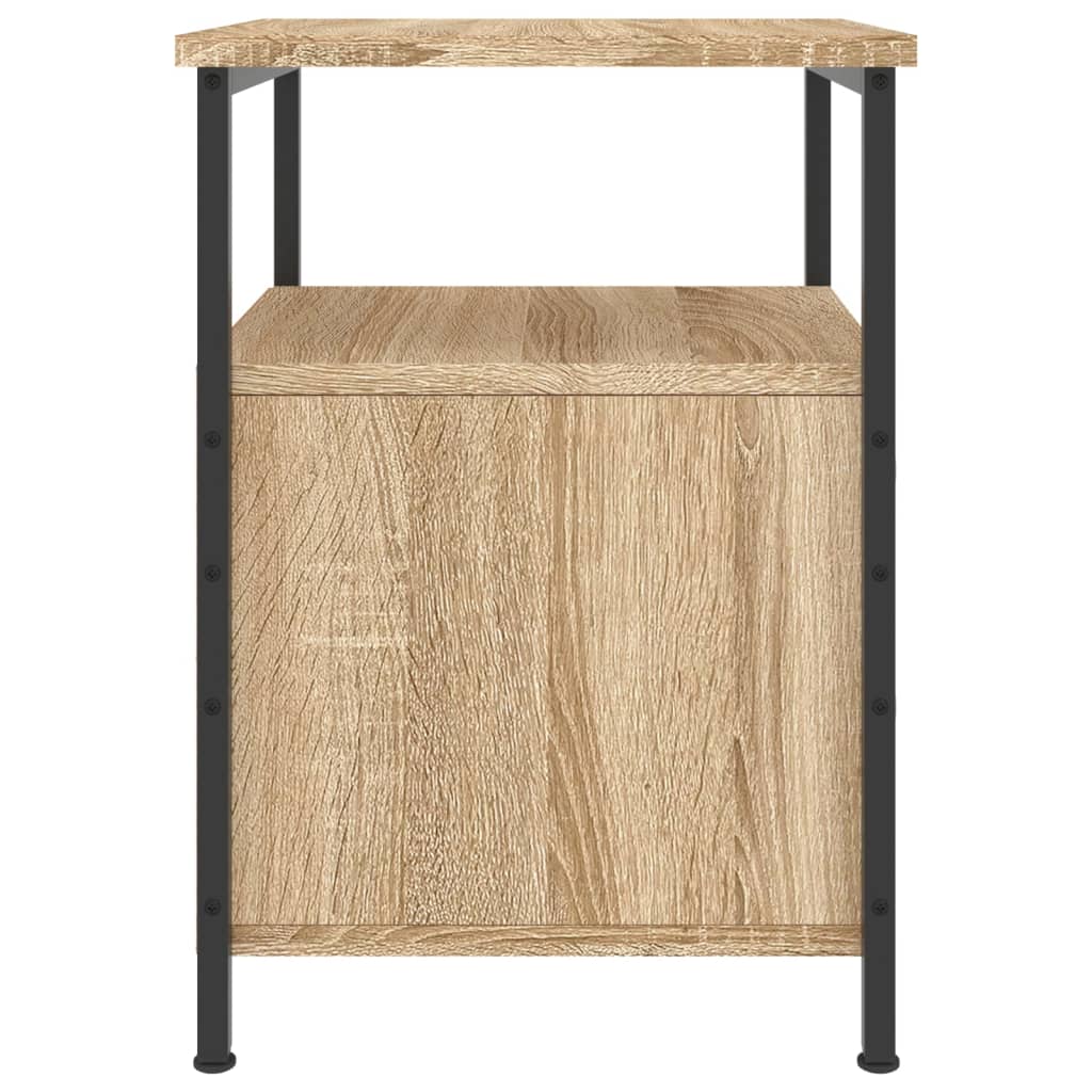 Κομοδίνα 2 τεμ. Sonoma Δρυς 34x35,5x50 εκ. Επεξεργασμένο Ξύλο