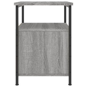 Κομοδίνο Γκρι Sonoma 34 x 35,5 x 50 εκ. από Επεξεργασμένο Ξύλο - Pakobazaar