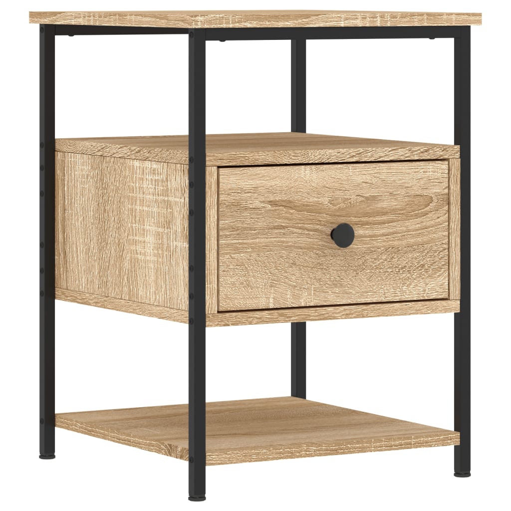 Κομοδίνο Sonoma Δρυς 40 x 42 x 56 εκ. από Επεξεργασμένο Ξύλο