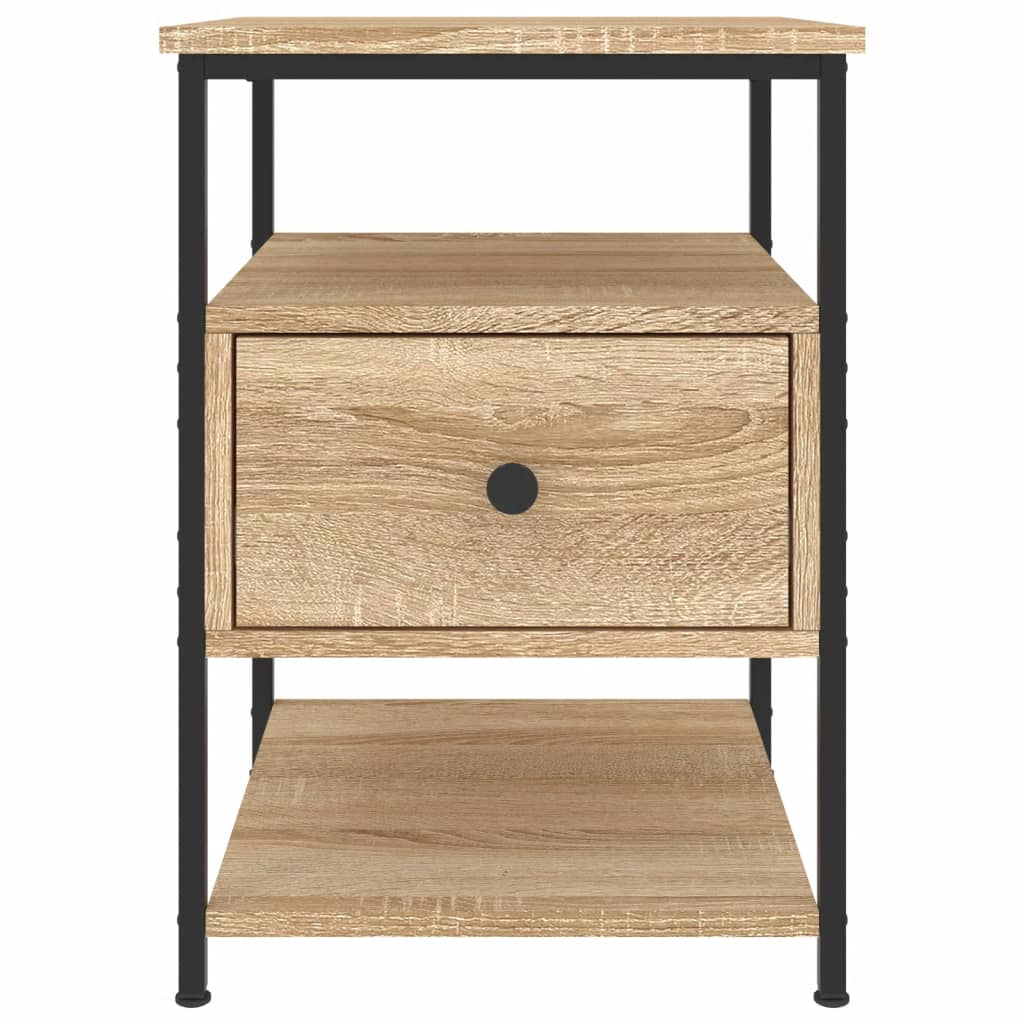 Κομοδίνο Sonoma Δρυς 40 x 42 x 56 εκ. από Επεξεργασμένο Ξύλο