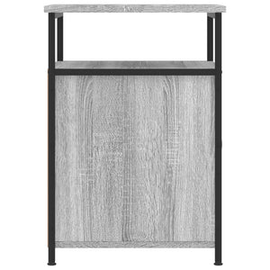 Κομοδίνο Γκρι Sonoma 40 x 42 x 60 εκ. από Επεξεργασμένο Ξύλο