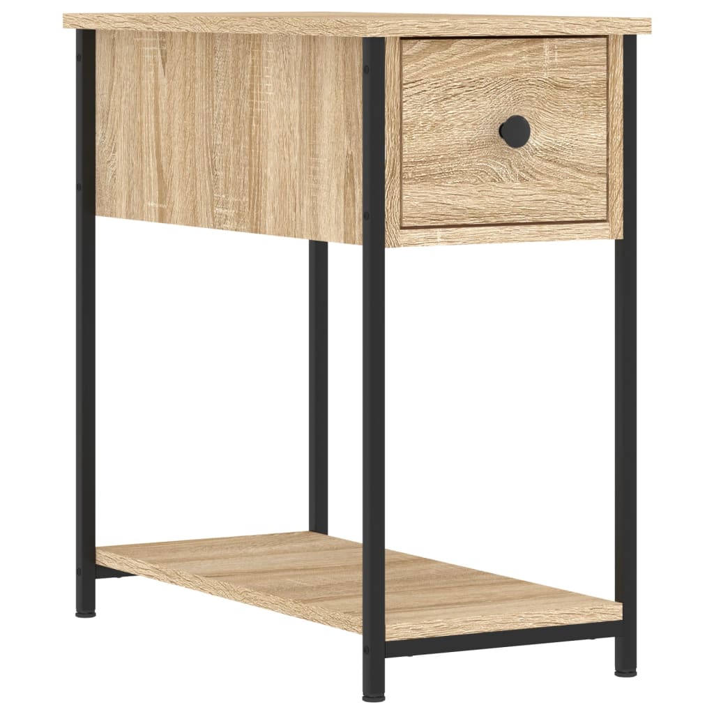 Κομοδίνο Sonoma Δρυς 30 x 60 x 60 εκ. από Επεξεργασμένο Ξύλο
