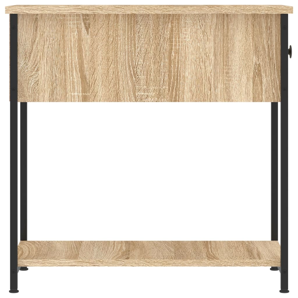 Κομοδίνο Sonoma Δρυς 30 x 60 x 60 εκ. από Επεξεργασμένο Ξύλο