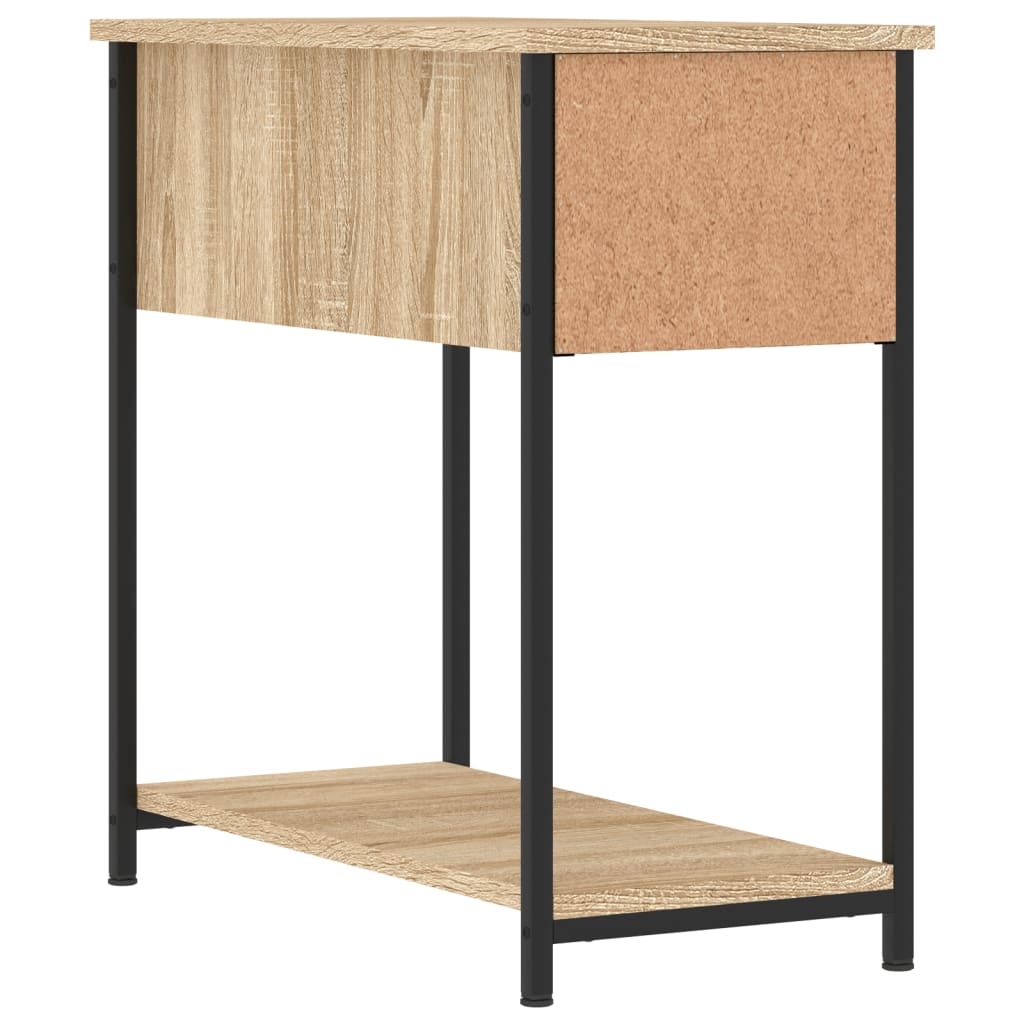 Κομοδίνο Sonoma Δρυς 30 x 60 x 60 εκ. από Επεξεργασμένο Ξύλο