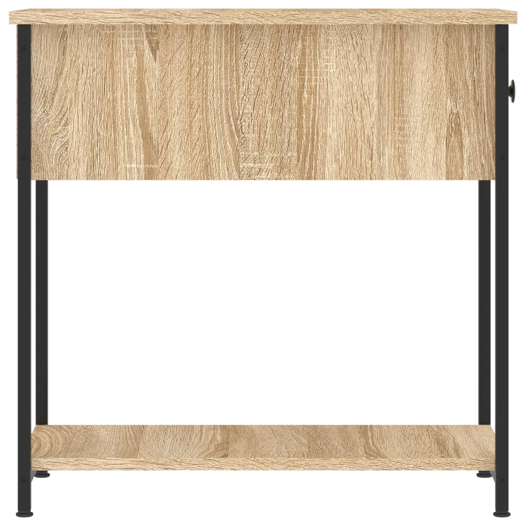 Κομοδίνα 2 τεμ. Sonoma Δρυς 30 x 60 x 60 εκ. από Επεξεργ. Ξύλο