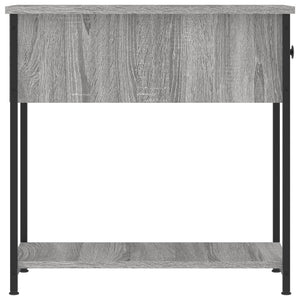 Κομοδίνο Γκρι Sonoma 30 x 60 x 60 εκ. από Επεξεργασμένο Ξύλο - Pakobazaar