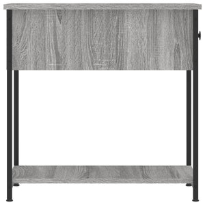 Κομοδίνα 2 τεμ. Γκρι Sonoma 30 x 60 x 60 εκ. από Επεξεργ. Ξύλο