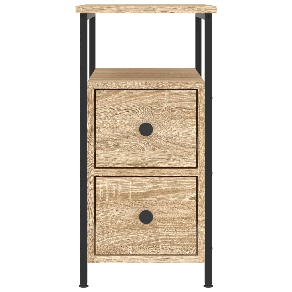 Κομοδίνο Sonoma Δρυς 30 x 60 x 60 εκ. από Επεξεργασμένο Ξύλο - Pakobazaar