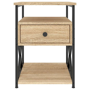 Κομοδίνο Sonoma Δρυς 40 x 42 x 55 εκ. από Επεξεργασμένο Ξύλο