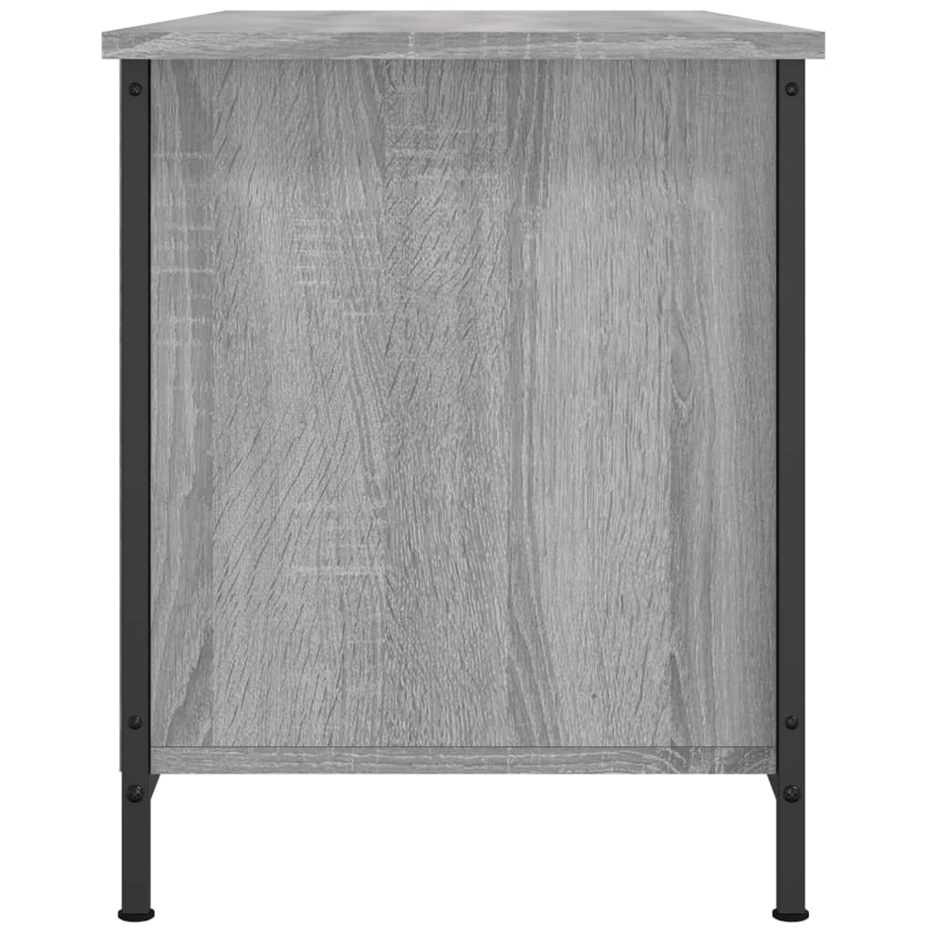 Έπιπλο Τηλεόρασης Γκρι Sonoma 100x40x50 εκ. από Επεξεργ. Ξύλο