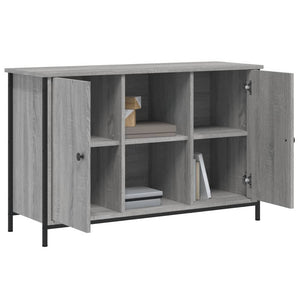 Έπιπλο Τηλεόρασης Γκρι Sonoma 100x35x65 εκ. από Επεξεργ. Ξύλο
