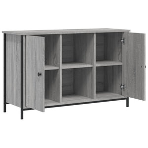 Έπιπλο Τηλεόρασης Γκρι Sonoma 100x35x65 εκ. από Επεξεργ. Ξύλο