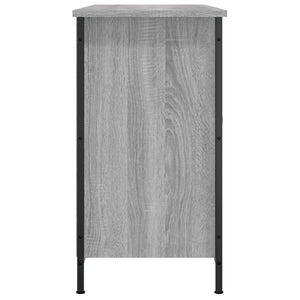 Έπιπλο Τηλεόρασης Γκρι Sonoma 100x35x65 εκ. από Επεξεργ. Ξύλο