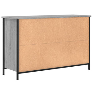 Έπιπλο Τηλεόρασης Γκρι Sonoma 100x35x65 εκ. από Επεξεργ. Ξύλο