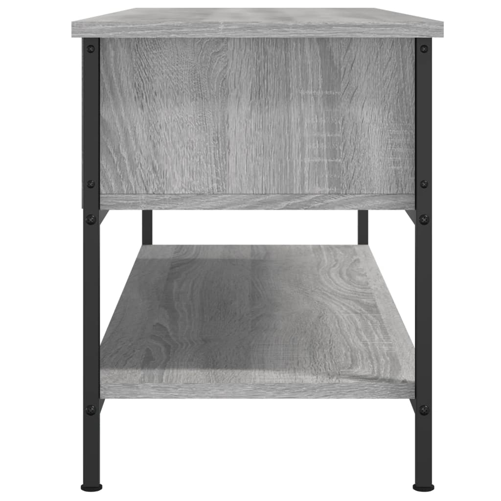Έπιπλο Τηλεόρασης Γκρι Sonoma 100x35x45 εκ. από Επεξεργ. Ξύλο - Pakobazaar