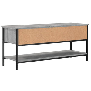 Έπιπλο Τηλεόρασης Γκρι Sonoma 100x35x45 εκ. από Επεξεργ. Ξύλο - Pakobazaar