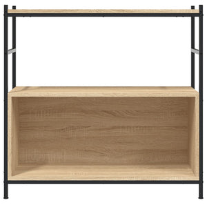 Βιβλιοθήκη Sonoma Δρυς 80x30x78,5 εκ. Επεξεργ. Ξύλο / Σίδηρος