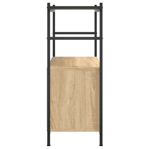 Βιβλιοθήκη Sonoma Δρυς 80x30x78,5 εκ. Επεξεργ. Ξύλο / Σίδηρος