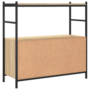 Βιβλιοθήκη Sonoma Δρυς 80x30x78,5 εκ. Επεξεργ. Ξύλο / Σίδηρος