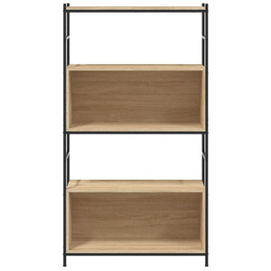 Βιβλιοθήκη Sonoma Δρυς 80x30x145,5 εκ. Επεξεργ. Ξύλο / Σίδηρος - Pakobazaar
