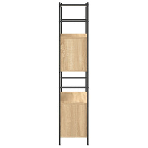 Βιβλιοθήκη Sonoma Δρυς 80x30x145,5 εκ. Επεξεργ. Ξύλο / Σίδηρος - Pakobazaar