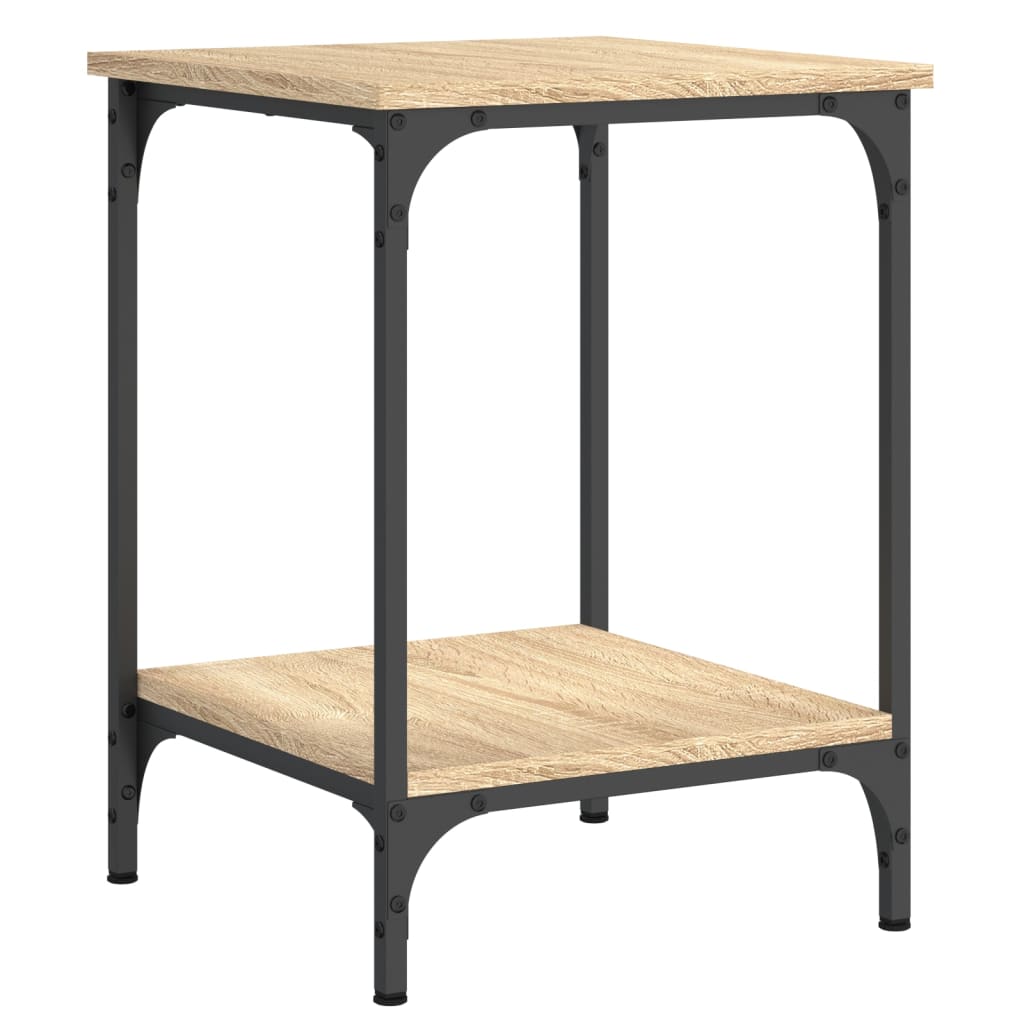 Τραπεζάκι Σαλονιού Sonoma Δρυς 40 x 40 x 55 εκ. Επεξεργ. Ξύλο