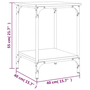 Τραπεζάκι Σαλονιού Sonoma Δρυς 40 x 40 x 55 εκ. Επεξεργ. Ξύλο