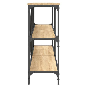 Τραπέζι Κονσόλα Sonoma Δρυς 160x30x75 εκ. Επεξ. Ξύλο/Σίδηρος - Pakobazaar