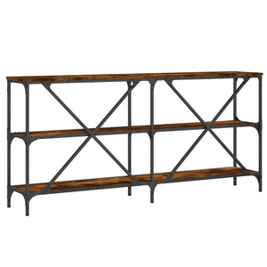 Τραπέζι Κονσόλα Sonoma Δρυς 160x30x75 εκ. Επεξ. Ξύλο/Σίδηρος