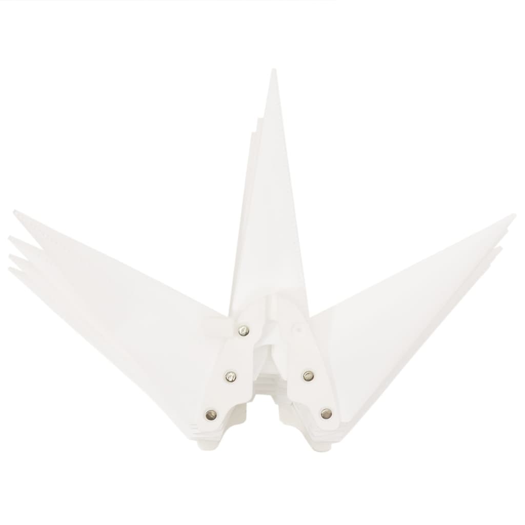 Φωτιστικά Χριστ. με LED 3 Τεμ. Αναδιπλούμενα Λευκά 43 εκ.