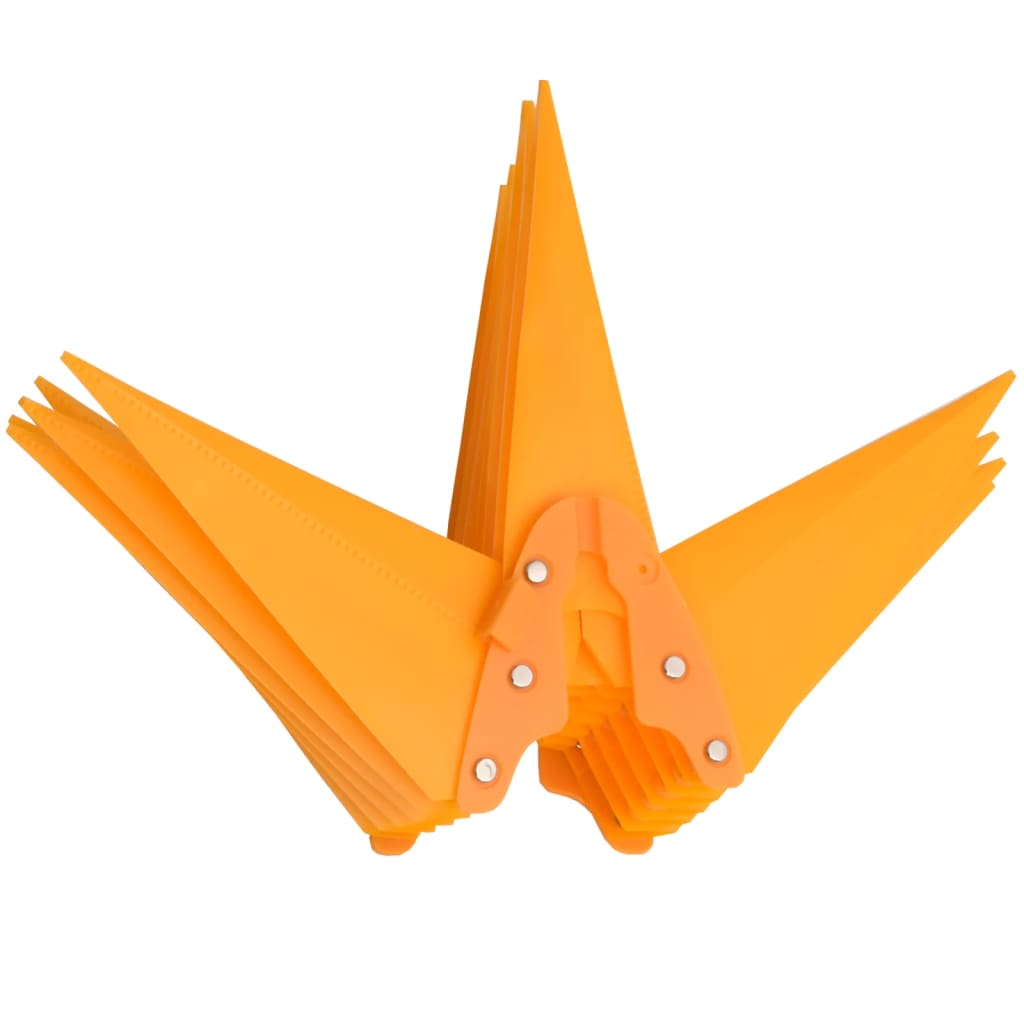 Φωτιστικά Χριστ. με LED 3 Τεμ. Αναδιπλούμενα Κίτρινα 57 εκ.