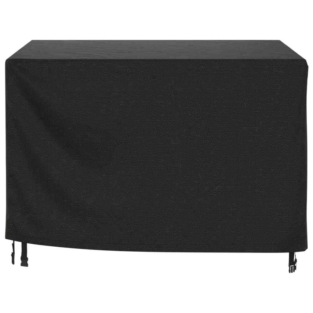 Κάλυμμα Επίπλων Κήπου Αδιάβροχο Μαύρο 135x135x90 εκ. 420D